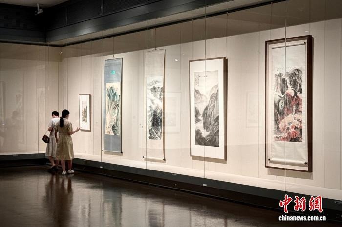 长安画派与海派绘画名作沪上聚首