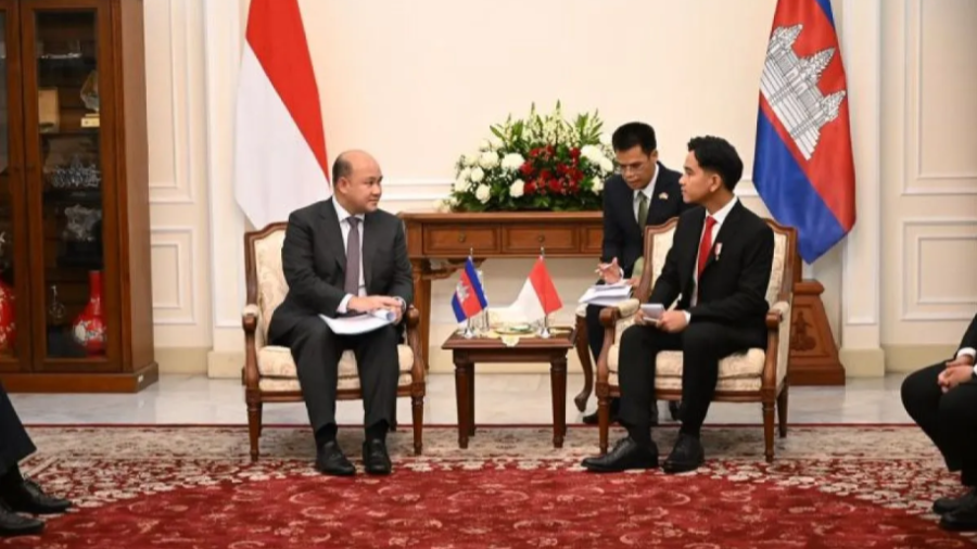 副总统吉布兰与柬埔寨副首相就行政改革和人口贩卖问题进行讨论