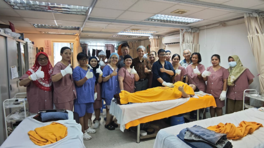 聚焦在港印尼外劳技能提升. 香港智能保健学会搭建公益培训平台