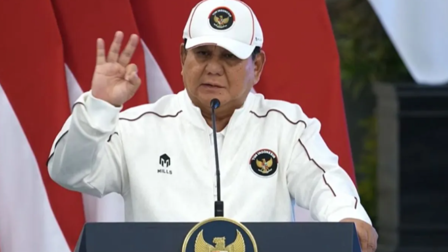 普拉博沃总统鼓励430名印尼运动员在亚运会上全力以赴