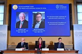 美国经济学家霍尔和伍德福德获诺贝尔经济学奖