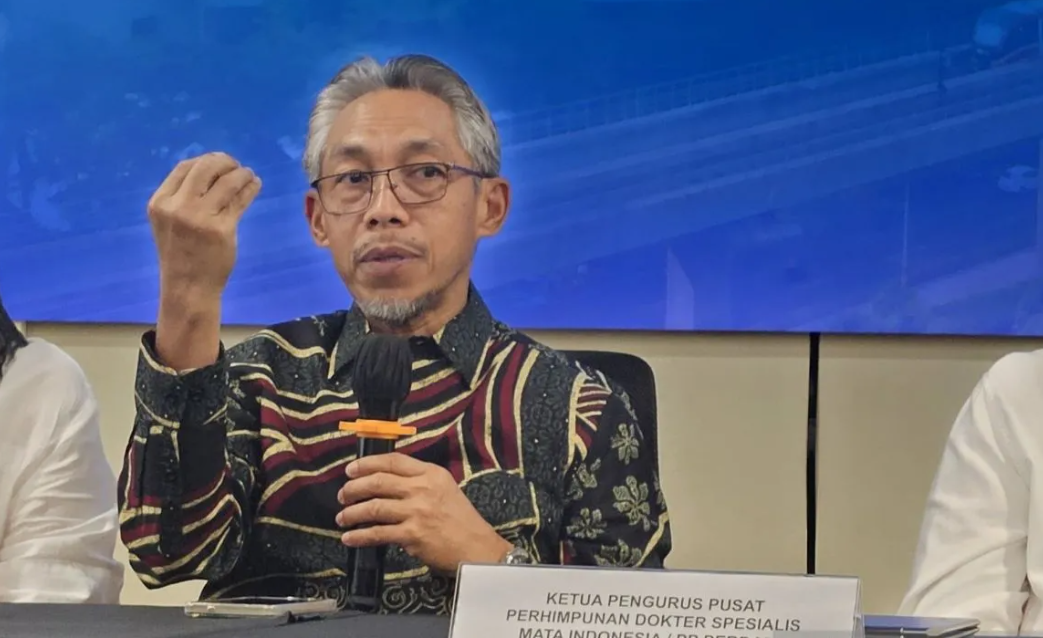 295万免费健康检查参与者患有眼部疾病对印尼生产力构成风险