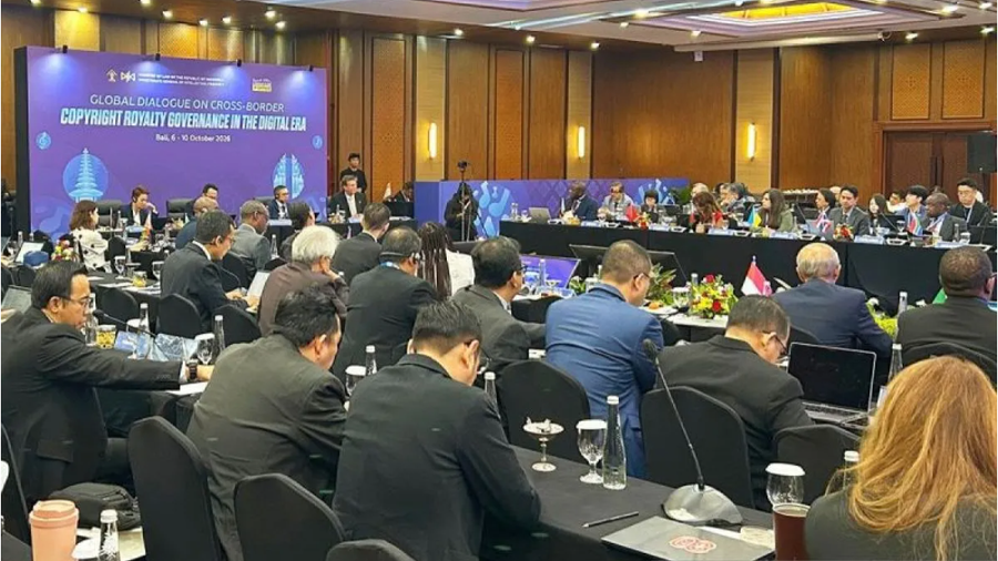 印尼主办跨境版权版税治理全球对话